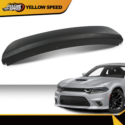 #ad Fit For 2015 2022 Dodge Charger Front Bumper Face Bar Trim Molding Step Pad New $27.44
