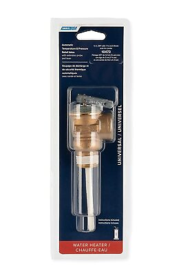 #ad Camco 10473 3 4quot; Pressure Relief Water Heater Valve $18.99