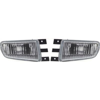 #ad Set of 2 Clear Lens Fog Light For 99 05 Lexus GS300 LH amp; RH w Bulbs $114.57