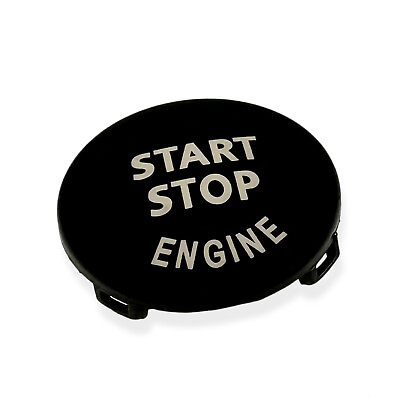 #ad Black Start Stop Engine Button Switch Cover For BMW E87 120i 125i 128i 130i 135i $7.79