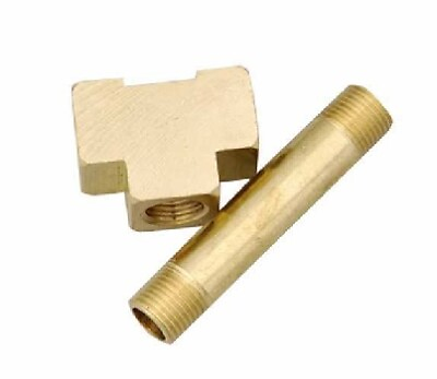 #ad Sunpro Oil Pressure Tee Adaptor Kit Brass New CP7556 Authorized Distributor $6.99