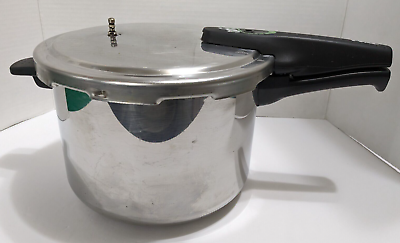 T Fal 2 Safe Stove Top 6 Liter Pressure Cooker With Lid amp; Gasket No Jiggler #ad $16.98