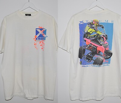 Vintage 1992 Xtreme Motocross Jersey Jeff Matiasevich Supercross T shirt S 3XL #ad #ad $9.95