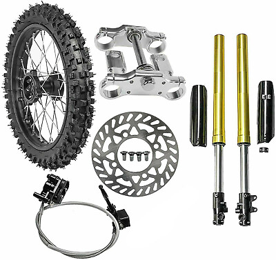#ad Front Forks Triple Shock Rotor 19quot; Wheel 70 100 19 Dirt Bike CRF 150cc 125cc 200 $335.27