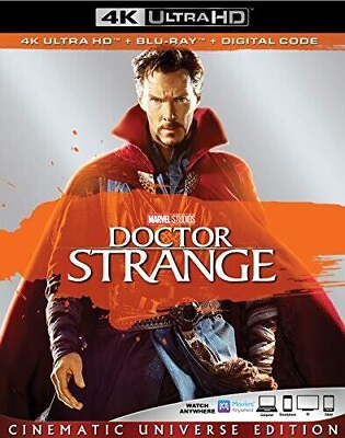 #ad Doctor Strange Used Very Good 4K UHD Blu ray With Blu Ray 4K Mastering Col $25.42