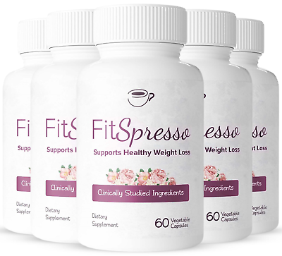#ad 5 PACK FitSpresso Health Support Supplement Fit Spresso $89.82