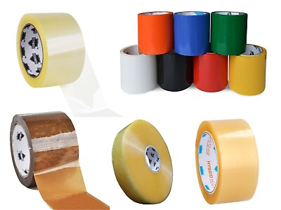 #ad Acrylic Packaging Box Sealing Shipping Tape Choose Your Mil Size Color amp; Qty $5633.33