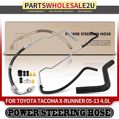 #ad 3x Power Steering Line Hose Assembly for Toyota Tacoma X Runner 05 13 V6 4.0L $100.99