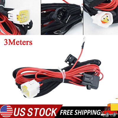 #ad Car Split Diesel Heater Wiring Harness Loom Power Supply Cable Connector US $14.35
