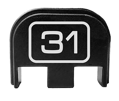 #ad Bastion Rear Slide Cover Plate for Glock 31 .357 Gen 1 5 Model G31 Logo Number $19.88