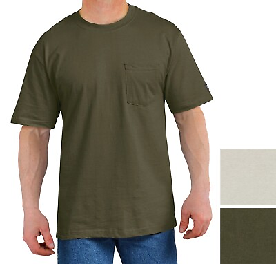 #ad Dickies Men#x27;s T Shirt Big amp; Tall Longer Length Short Sleeve Cool amp; Dry Tee Shirt $14.99