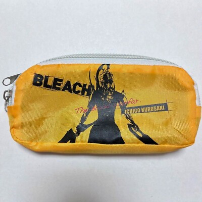 #ad Japanese Anime BLEACH Yellow pencase Convenient items Last one only very rare $23.10