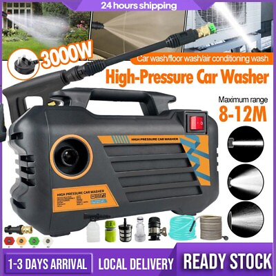 Electric Pressure Washer 4000 PSI Portable Power Water Washer 2.7GPM 22ft Hose #ad #ad $79.99