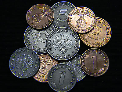 #ad Rare WW2 German Reichspfennig Coin Historical WW2 Authentic Artifacts $4.89