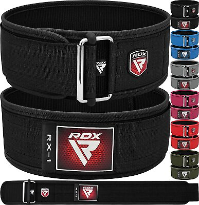 #ad Weight Lifting Belt by RDX Weight Training Powerlifting Belt Fitness Gym Belt $24.99