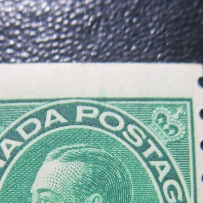 #ad CANADA STAMPS MINT #125 1912 quot;KGV ADMIRALquot; COIL W INK SMEAR VARIETY C $8.00