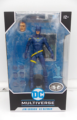 #ad McFarlane DC Multiverse Jim Gordon as Batman Batman: Endgame Platinum Ed Figure $19.99