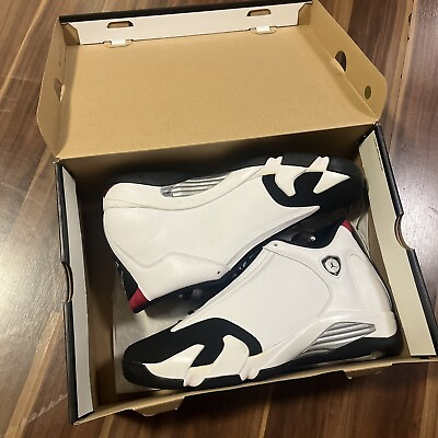 #ad Size 13 Air Jordan 14 Retro 2014 Black Toe $170.00