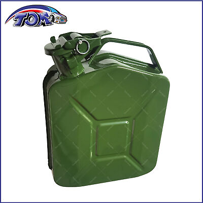 1.32 Gallons Green Practical Can Gasoline Jerry Can Metal Steel Tank Emergency #ad $27.99