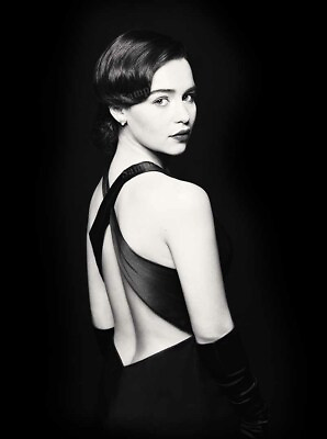 #ad Celebrity Photos Posters Emilia Clarke Hot from the back angle Photo CL2062 $12.98