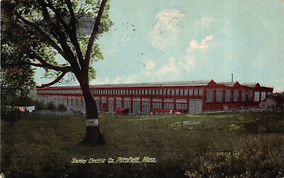 #ad #ad Postcard Stanley Electric Company in Pittsfield Massachusetts 121761 $8.00