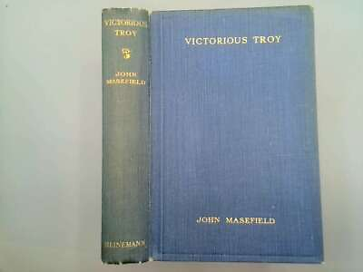 #ad Victorious Troy Or The Hurrying Angel John Masefield And Edward Seogo 1935T GBP 22.99