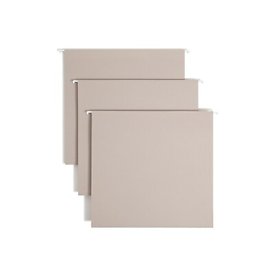 #ad Smead Heavy Duty TUFF Box Bottom Hanging File Folder 4quot; Expansion 1 Tab Letter $53.03