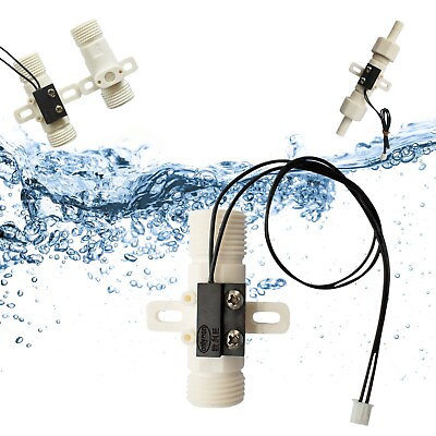 #ad ERSIQI Flow Switch Water Flow Sensor Switch for tankless Water Heater hot tub... $35.74