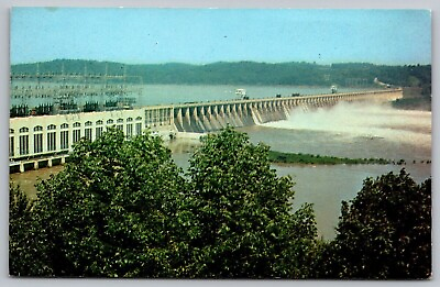 #ad #ad Conowingo Dam Maryland Hydro Electric Plant Susquehanna River Postcard $7.75