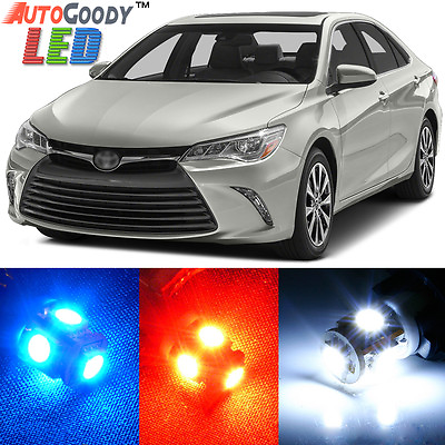 #ad 12 x Premium Xenon White LED Lights Interior Package Kit for Toyota Camry Tool $17.88
