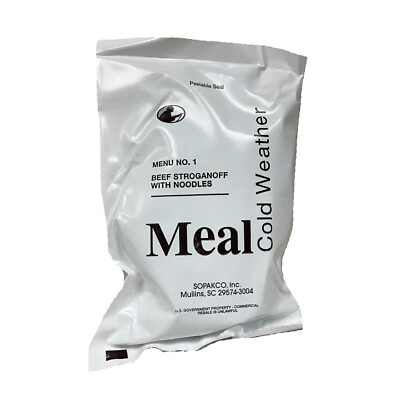 #ad Cold Weather Military MRE Individual Meals 2024 Inspection Date $22.75
