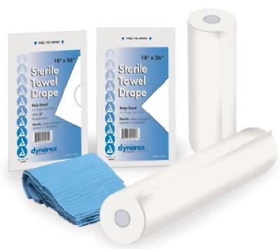 General Purpose Drape Towel Drape Sterile #4410 18 W X 26 L Inch Box of 50 $23.84