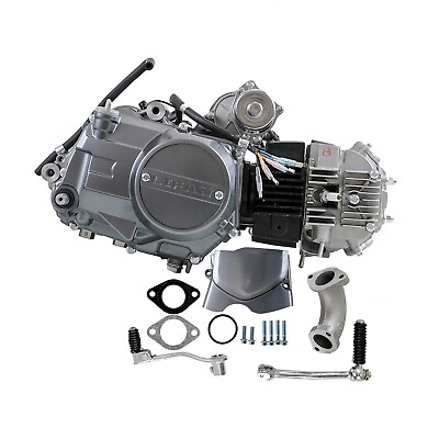 #ad 125cc 4 Stroke Engine Kit Semi Auto for Pit Bike Dirt Bike Lifan Start Motor $499.55