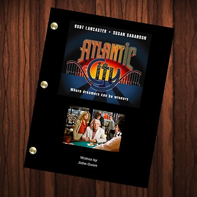 #ad Atlantic City Movie Script Full Screenplay Full Script Movie Reprint $24.99