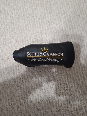 #ad Scotty Cameron The Art of Putting Oil Can Blade Putter Cover $180.00