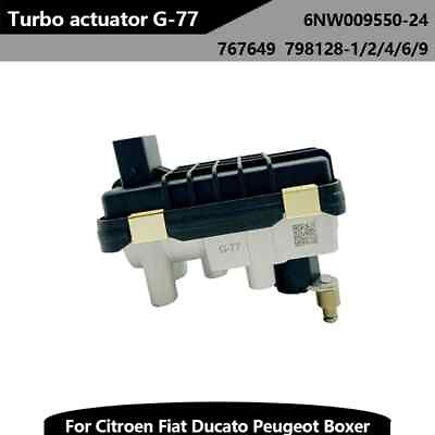 #ad G 77 Actuator Turbo 6NW009550 24 767649 For Citroen Jumper III 2.2 Peugeot Boxer $77.30