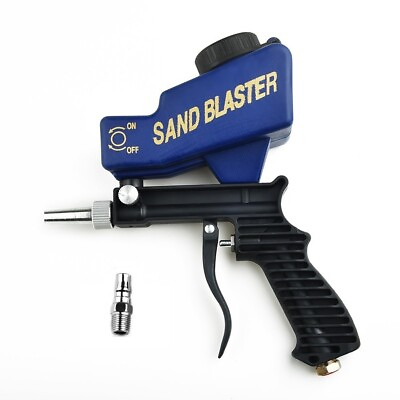 #ad #ad Portable Air Sandblasting Machine Hand Held Sand Blaster Shot Media Blasting $25.62