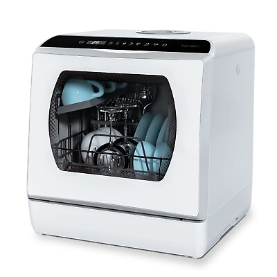 #ad #ad Hermitlux Countertop Dishwasher 5 Washing Programs Portable Dishwasher With 5 L $205.99
