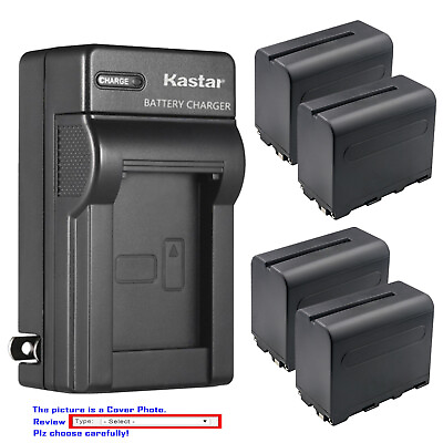 #ad Kastar Battery AC Charger for FEELWORLD F5 PRO 5.5INCH DSLR CAMERA FIELD MONITOR $54.49