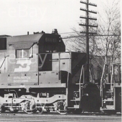 #ad 1980 Burlington Northern Railway Electromotive SD 45 #6441 Eola Illinois $37.50