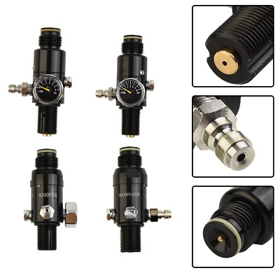 #ad Paintball PCP Air Compressors HPA 4500psi Tank Regulator Valve Output Pressure $34.68