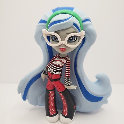 #ad Monster High Doll GHOULIA YELPS 4 inch vinyl figure 2014 blue Zombie daughter $15.95