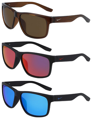 #ad Nike Cruiser Men#x27;s Soft Square Sport Sunglasses EV0834 Made In Italy $37.99