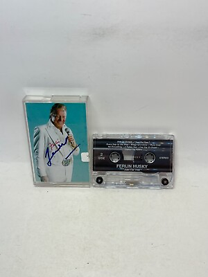 #ad #ad Ferlin Husky just for you signed Cassette Tape $35.99