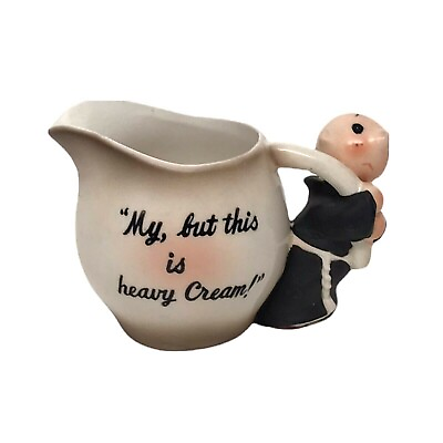 #ad VINTAGE MONK CREAMER MY BUT THIS IS HEAVY CREAM $19.99