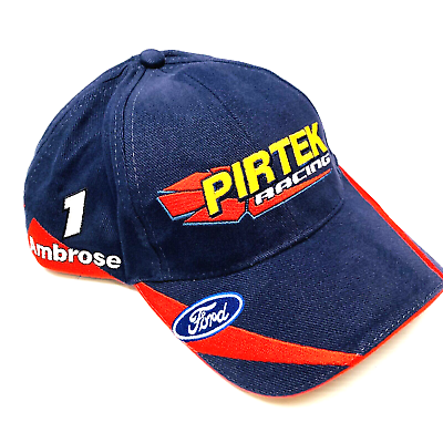 #ad Ambrose #1 Pirtek Racing Cap Hat 2003 2004 First Win amp; Back To Back Ford V8 AU $32.00