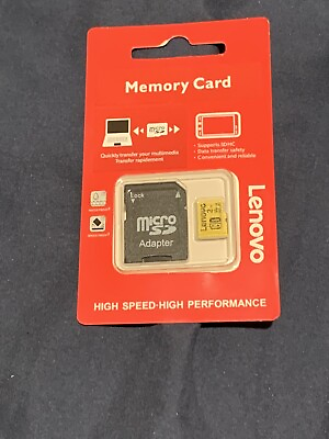 #ad Lenovo Micro SD Memory Card Class 10 U1 A1 Card 2TB $7.00