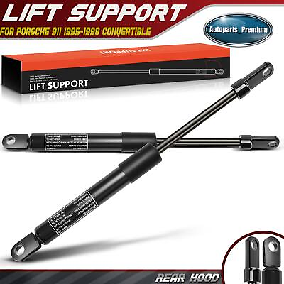 #ad Rear Hood Lift Supports Gas Spring Struts for Porsche	911 1995 1998 Convertible $16.99