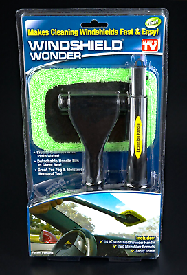 #ad Car Cleaner Microfiber Windshield Wonder Clean Glass Window TeleBrands 16 in $14.02