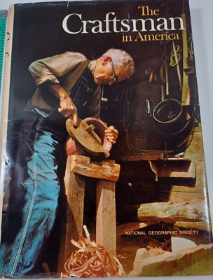 #ad The Craftsman in America National Geographic Society HC Book 1975 good $4.80